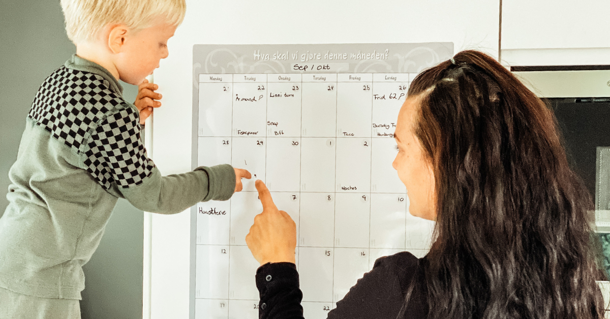 Gi barna mestring og oversikt