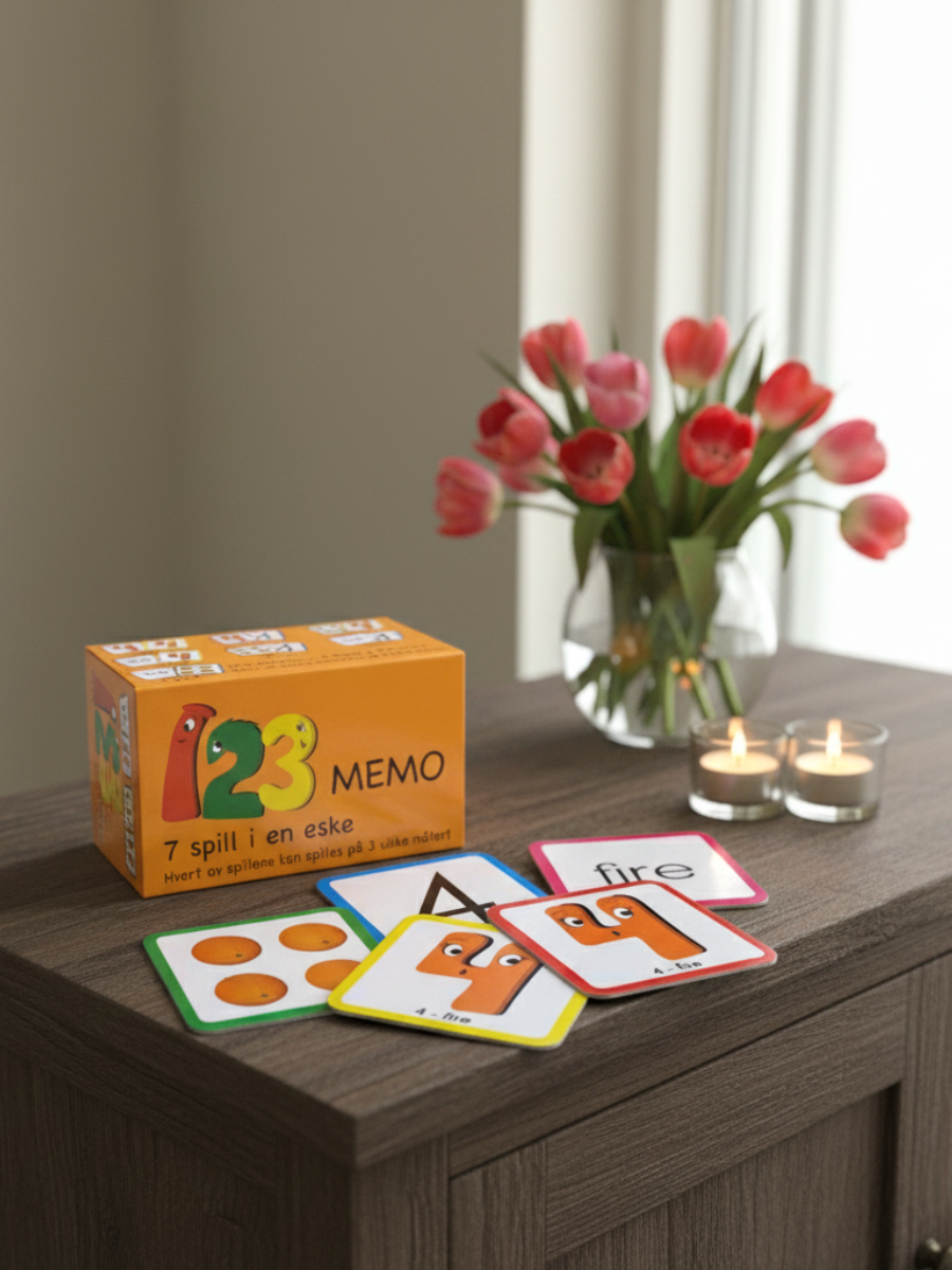 123 Memo - Memory spill med tall