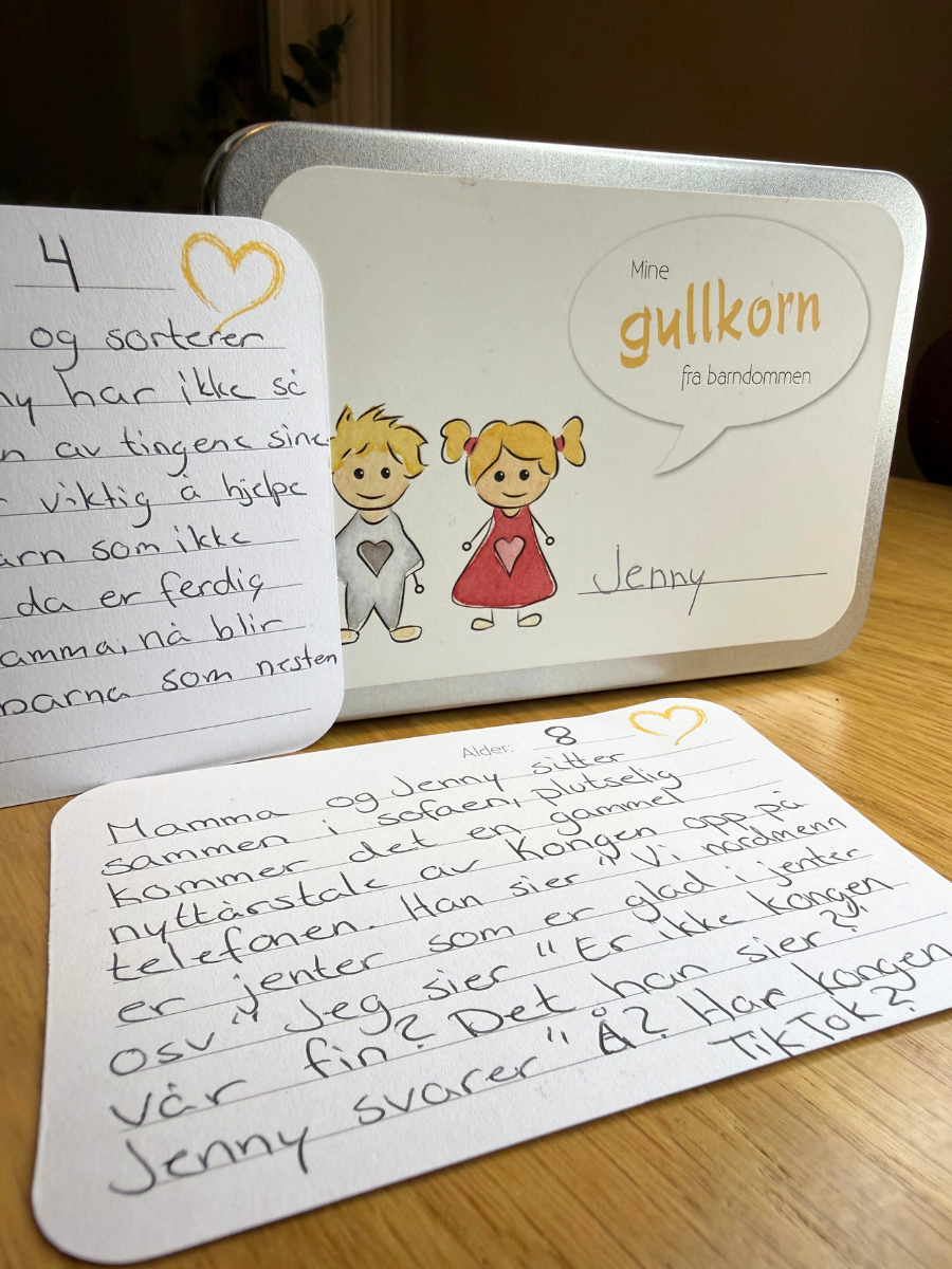 Mine gullkorn - Minneboks for barnets morsomme utsagn