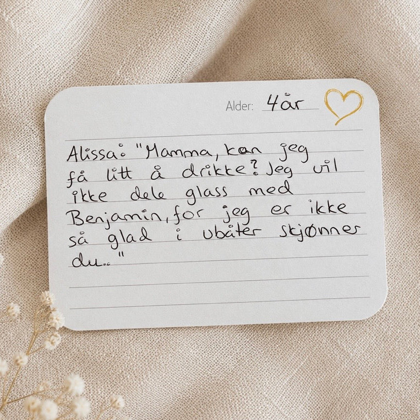 Mine gullkorn - Minneboks for barnets morsomste utsagn