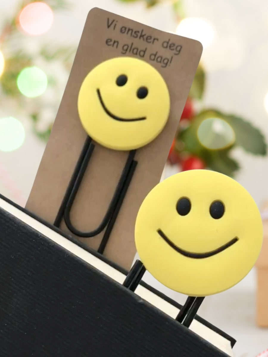 Bokmerke smilefjes - Perfekt til barnas bøker