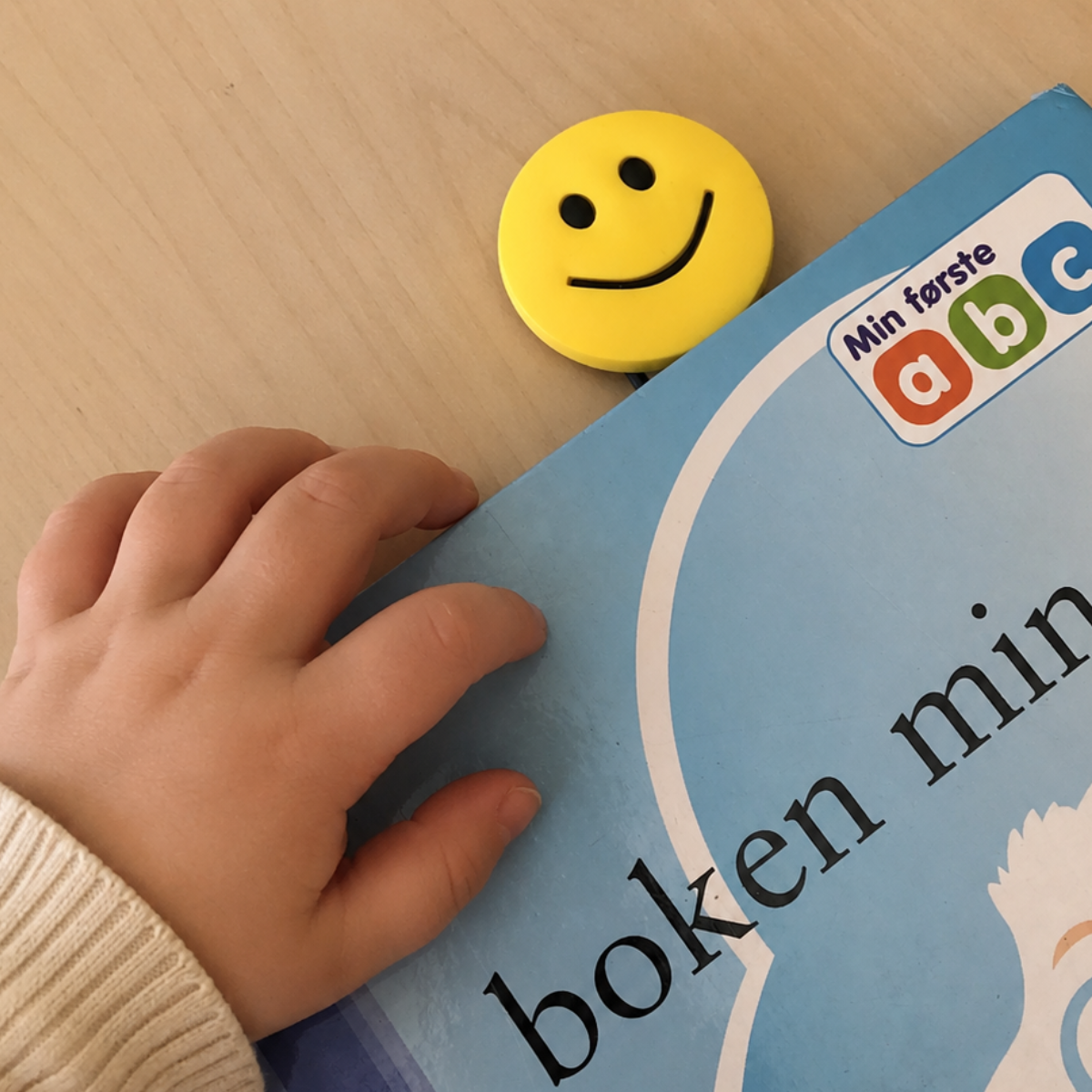 Bokmerke smilefjes - Perfekt til barnas bøker
