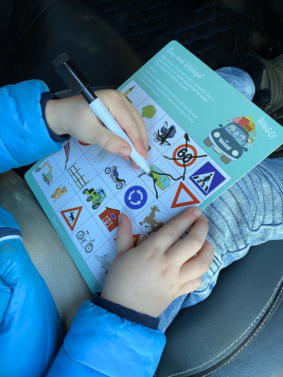 Bilbingo - Underholdning til bilturen