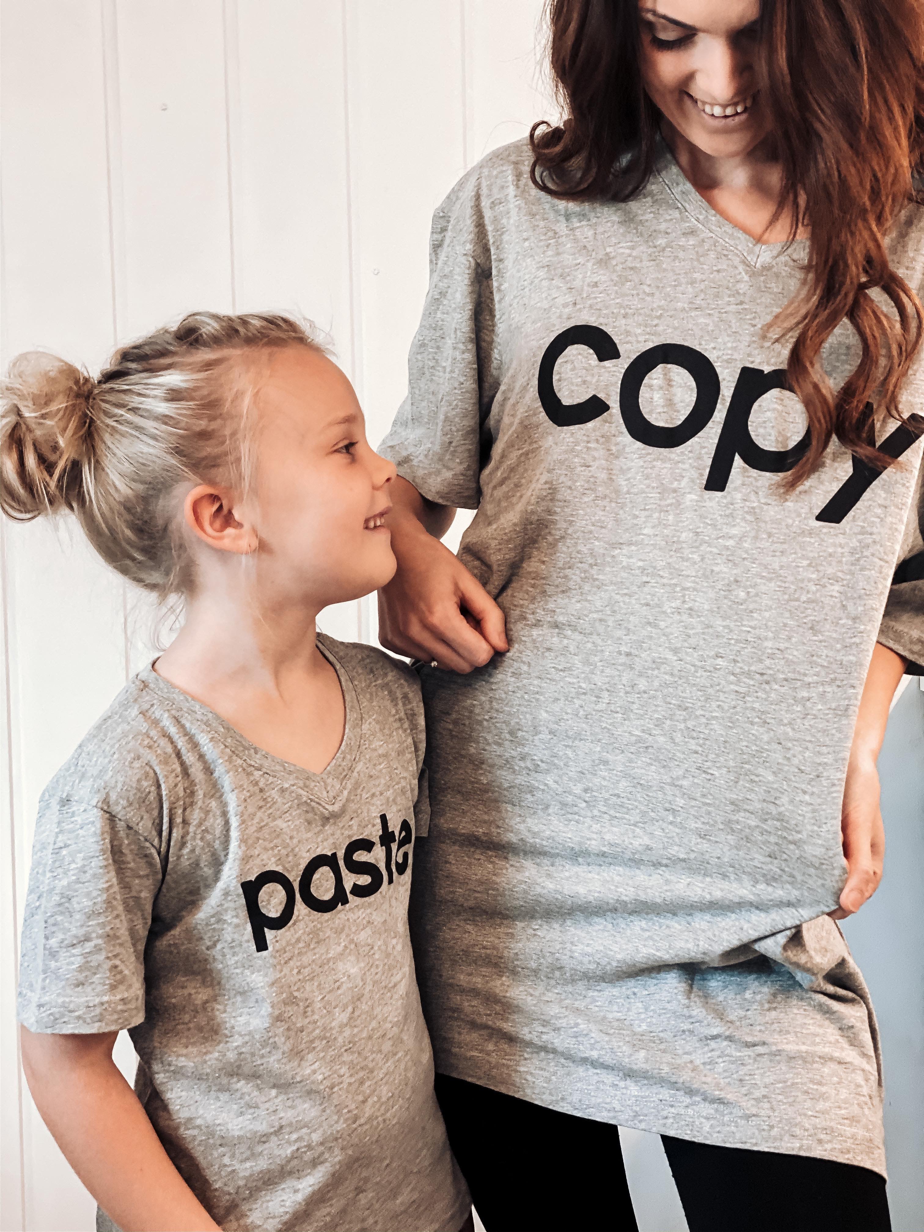 Matchende T-skjorter - Copy, paste