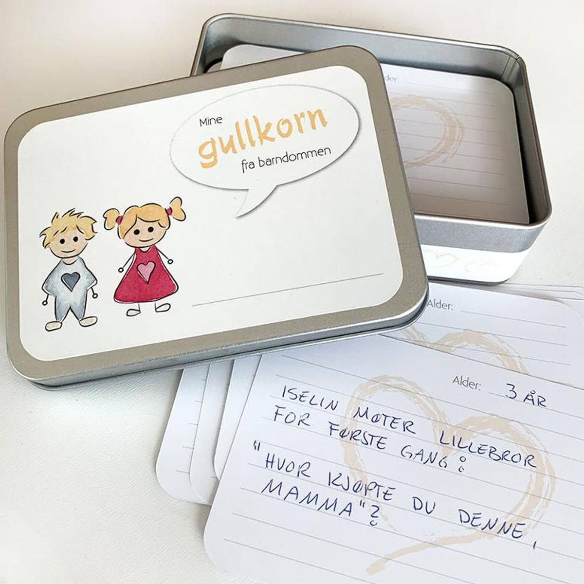 Mine gullkorn - Minneboks for barnets morsomme utsagn