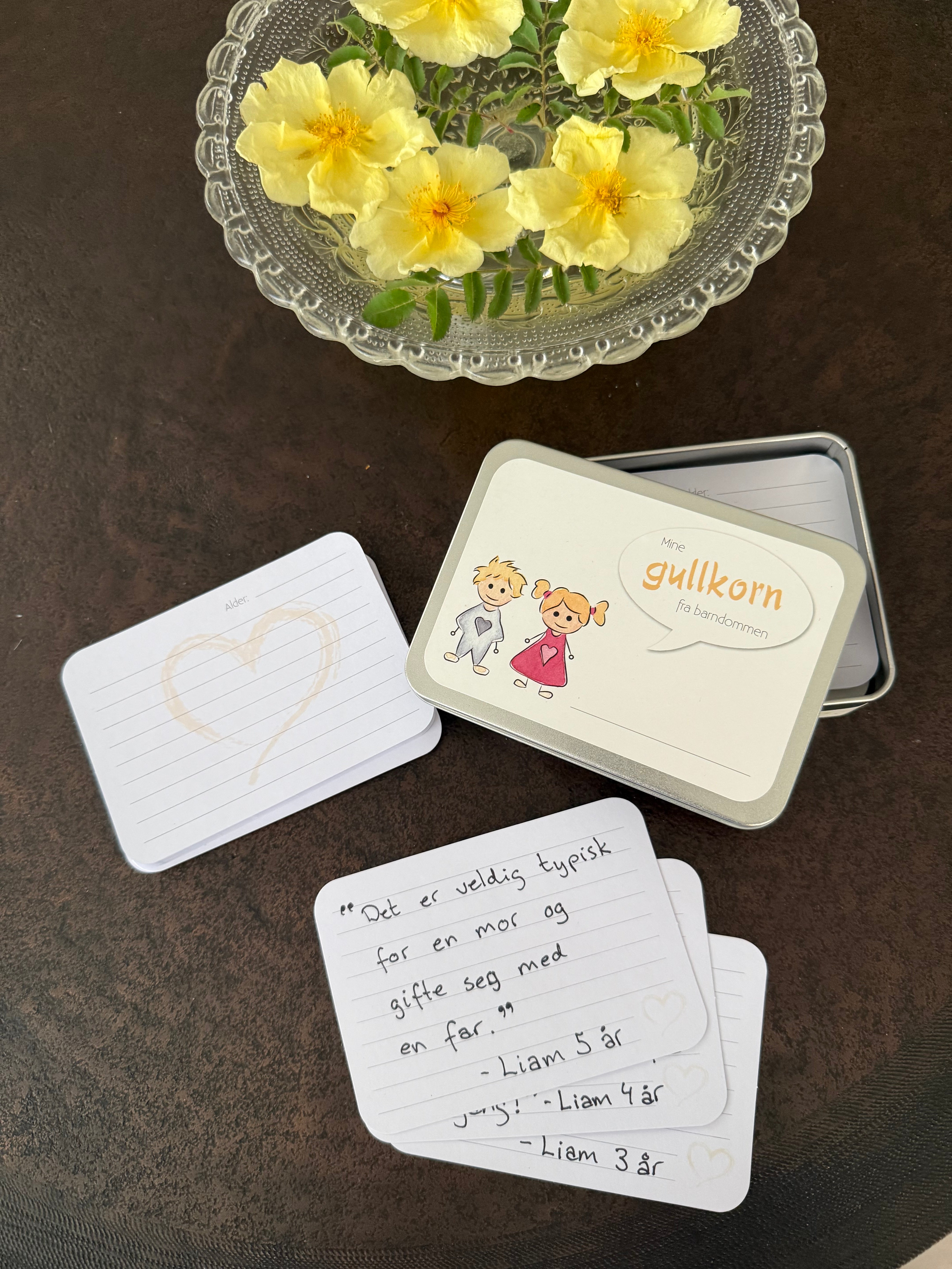 Mine gullkorn - Minneboks for barnets morsomme utsagn