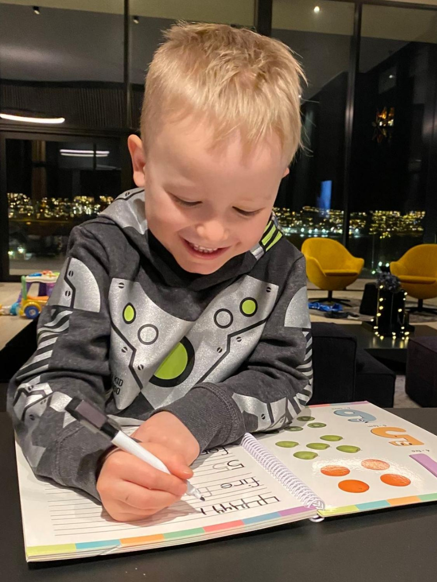 Moro med ABC og 123 - Bokpakke med bokstaver og tall