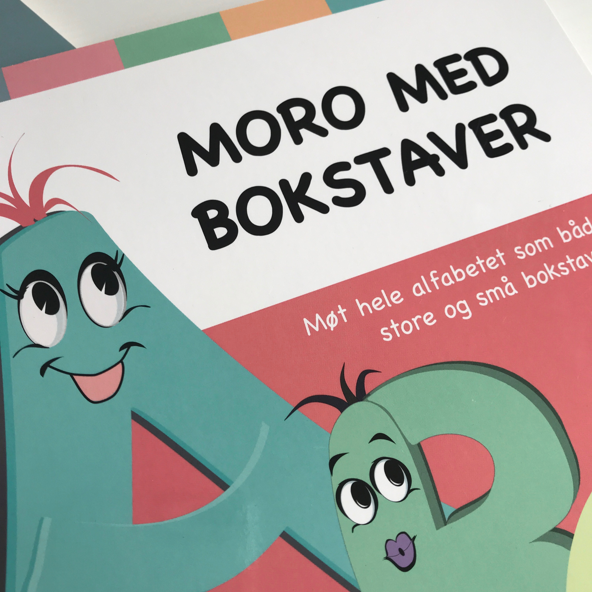 Moro med ABC og 123 - Bokpakke med bokstaver og tall