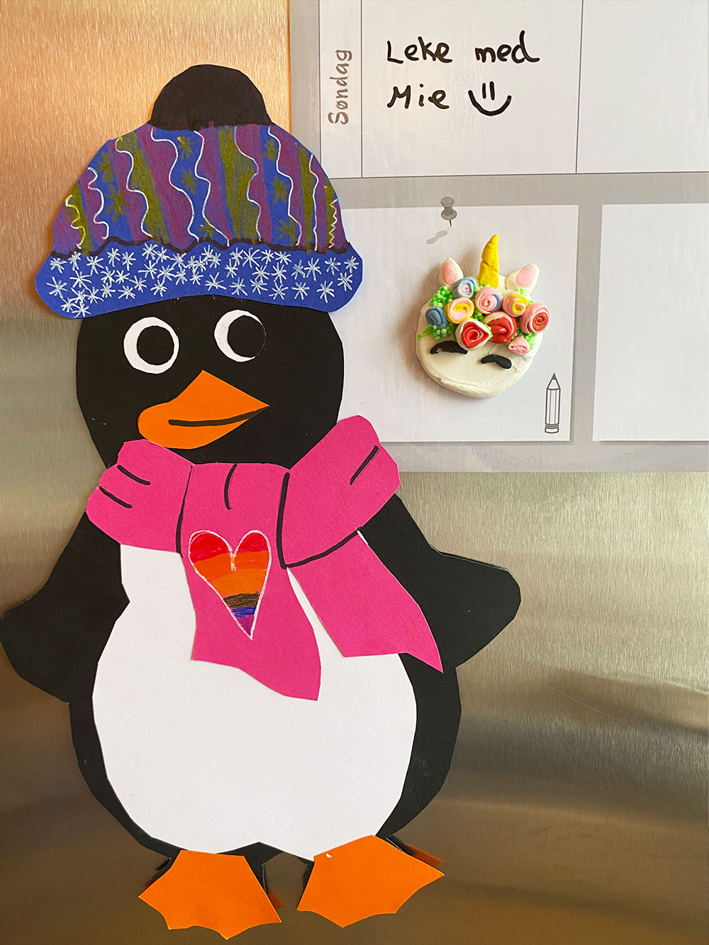 Selvklebende magnetark