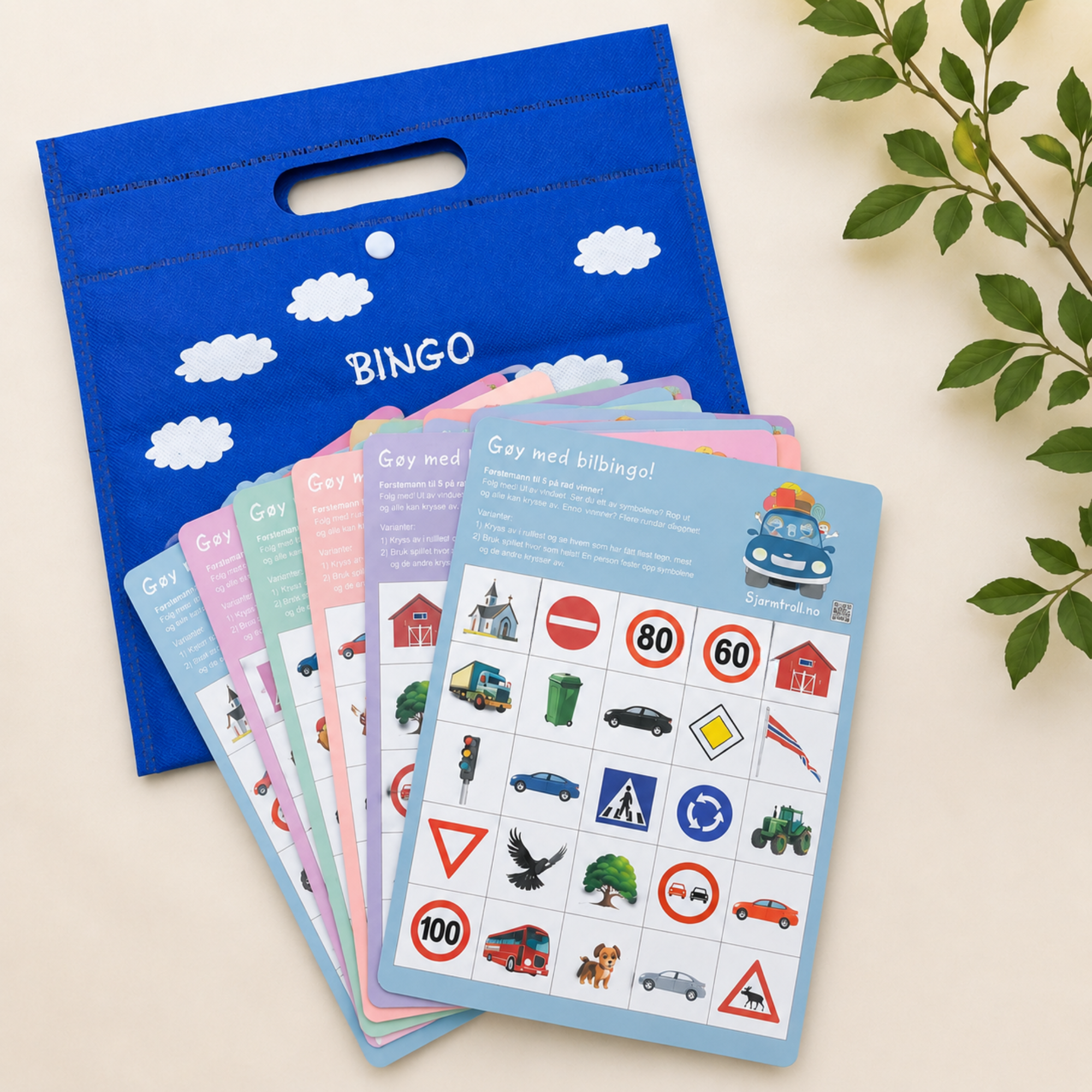 Bilbingo - Underholdning til bilturen