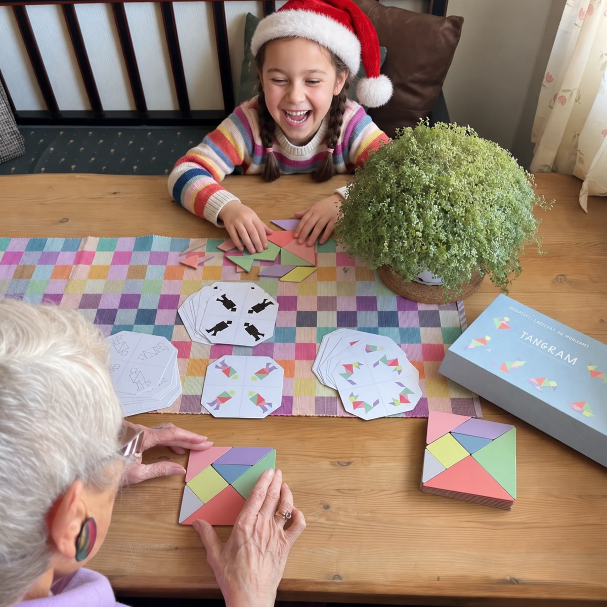 Tangram - morsom hjernetrim for hele familien