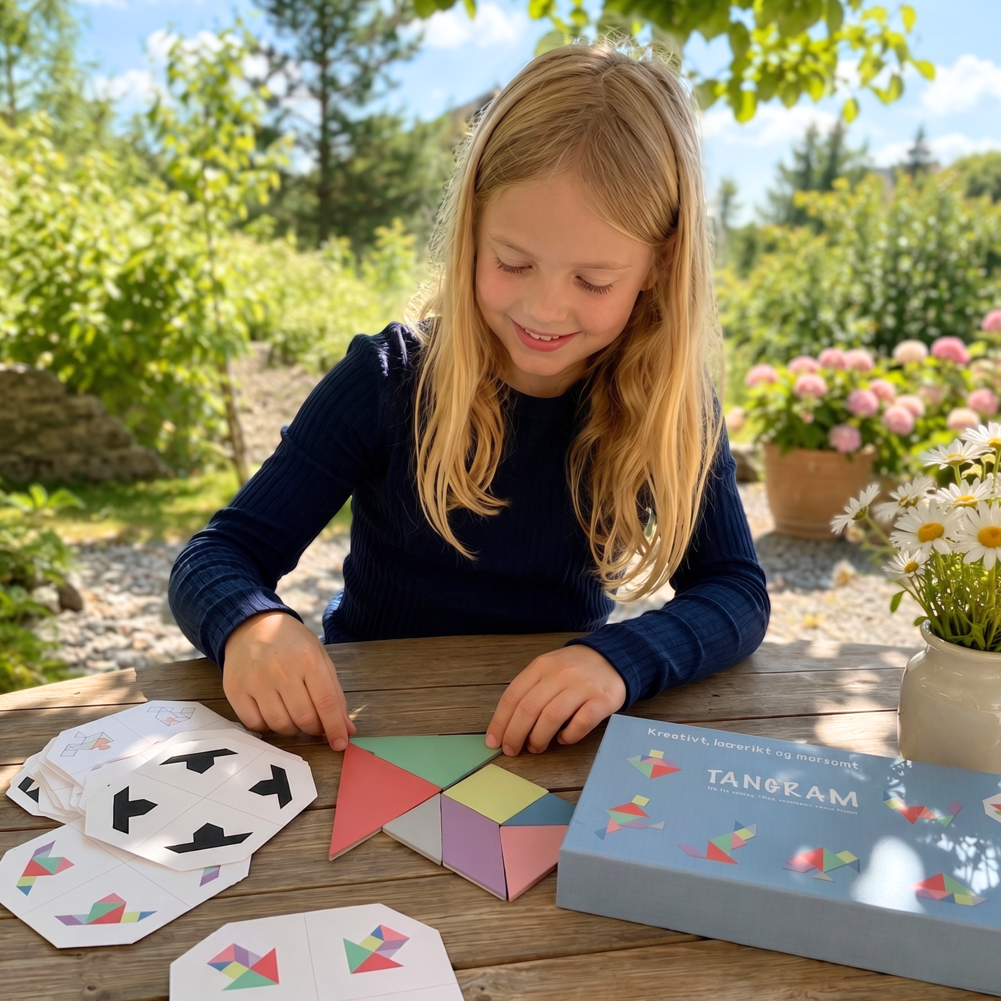 Tangram - morsom hjernetrim for hele familien