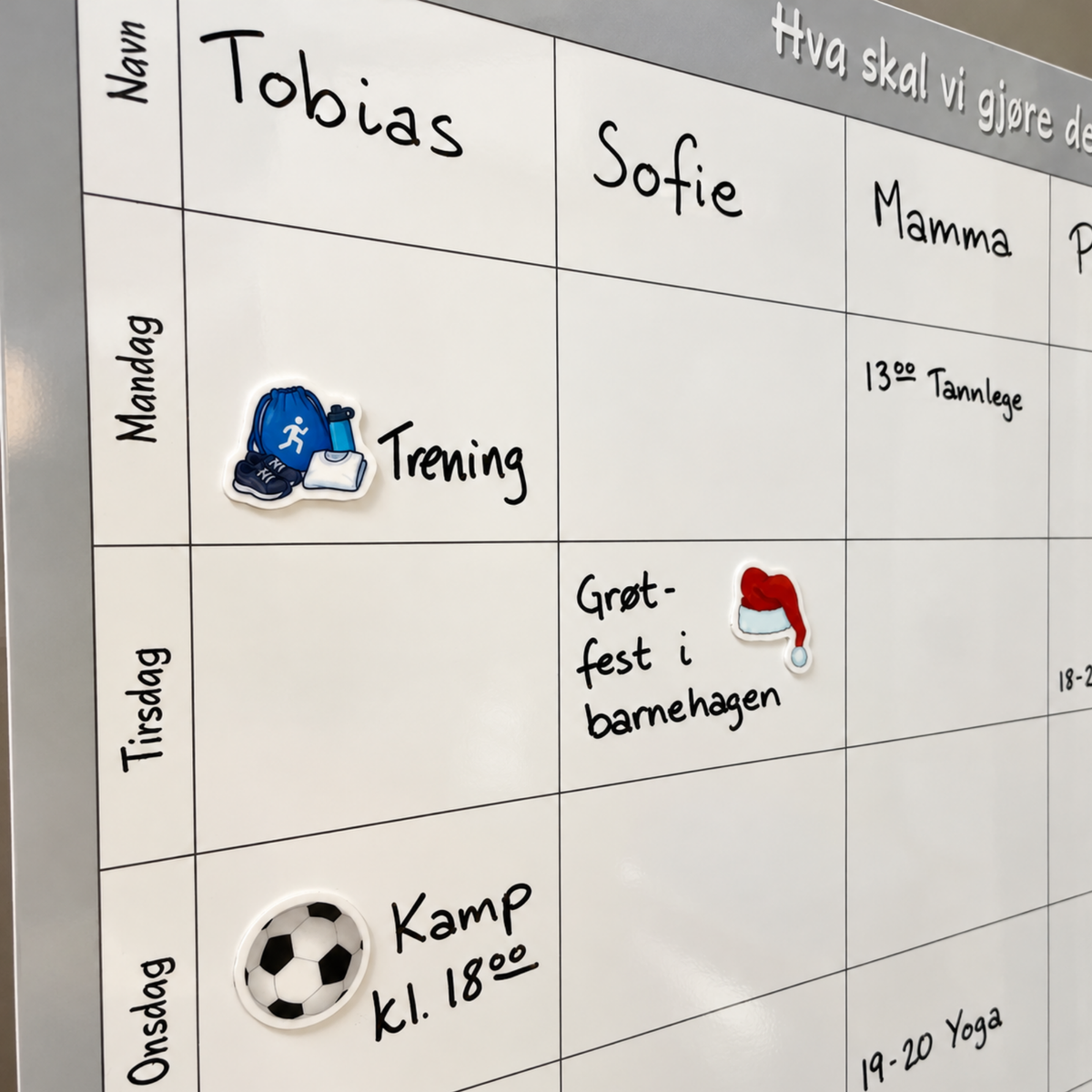 Symboler til planleggere - 45 stk