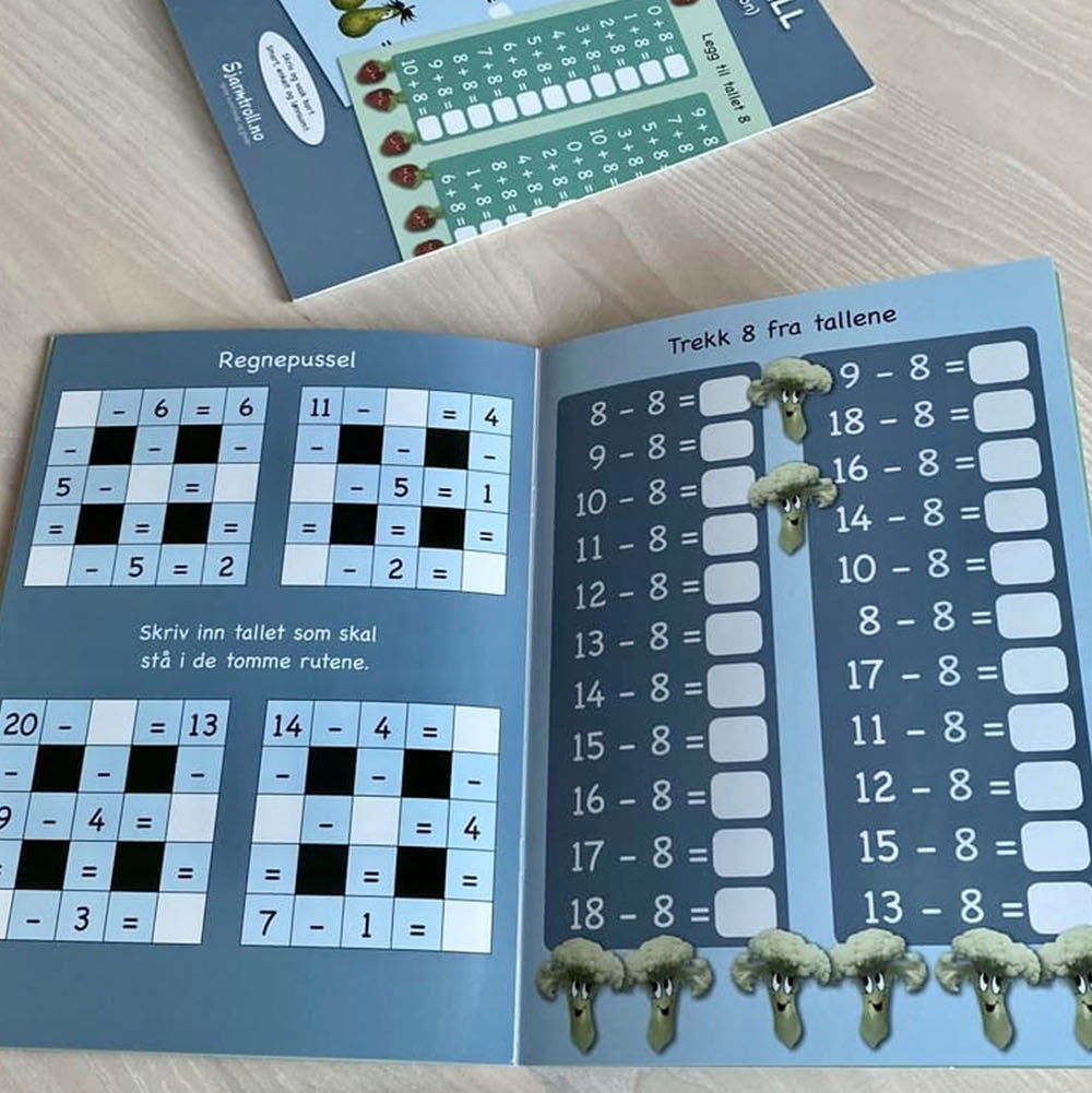 Gøy med tall - Bokpakke med pluss og minus