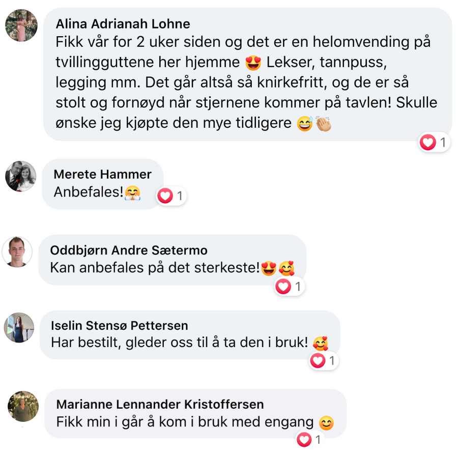 Stjernedryss - Motivasjonskalender