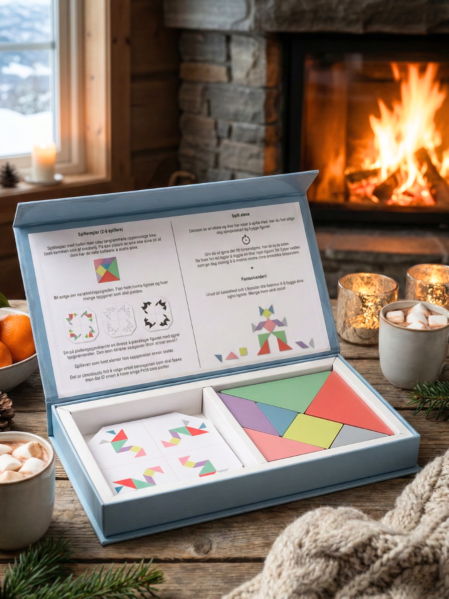 Tangram - morsom hjernetrim for hele familien