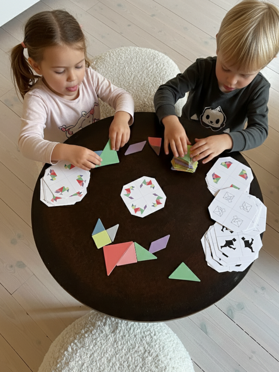 Tangram - morsom hjernetrim for hele familien