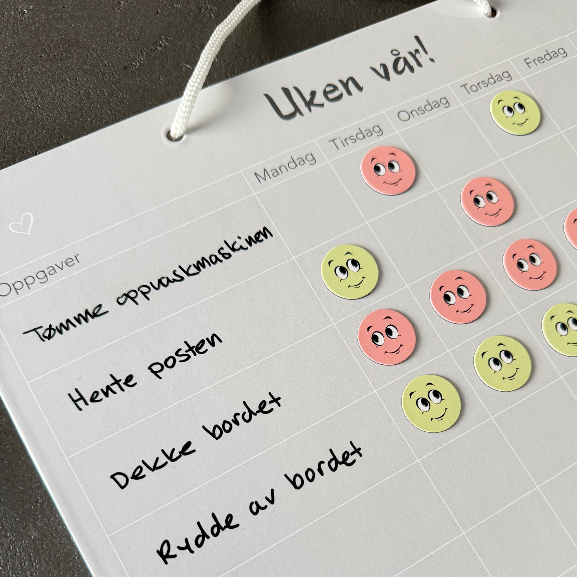 Uken vår - Oppgavekalender for hele familien