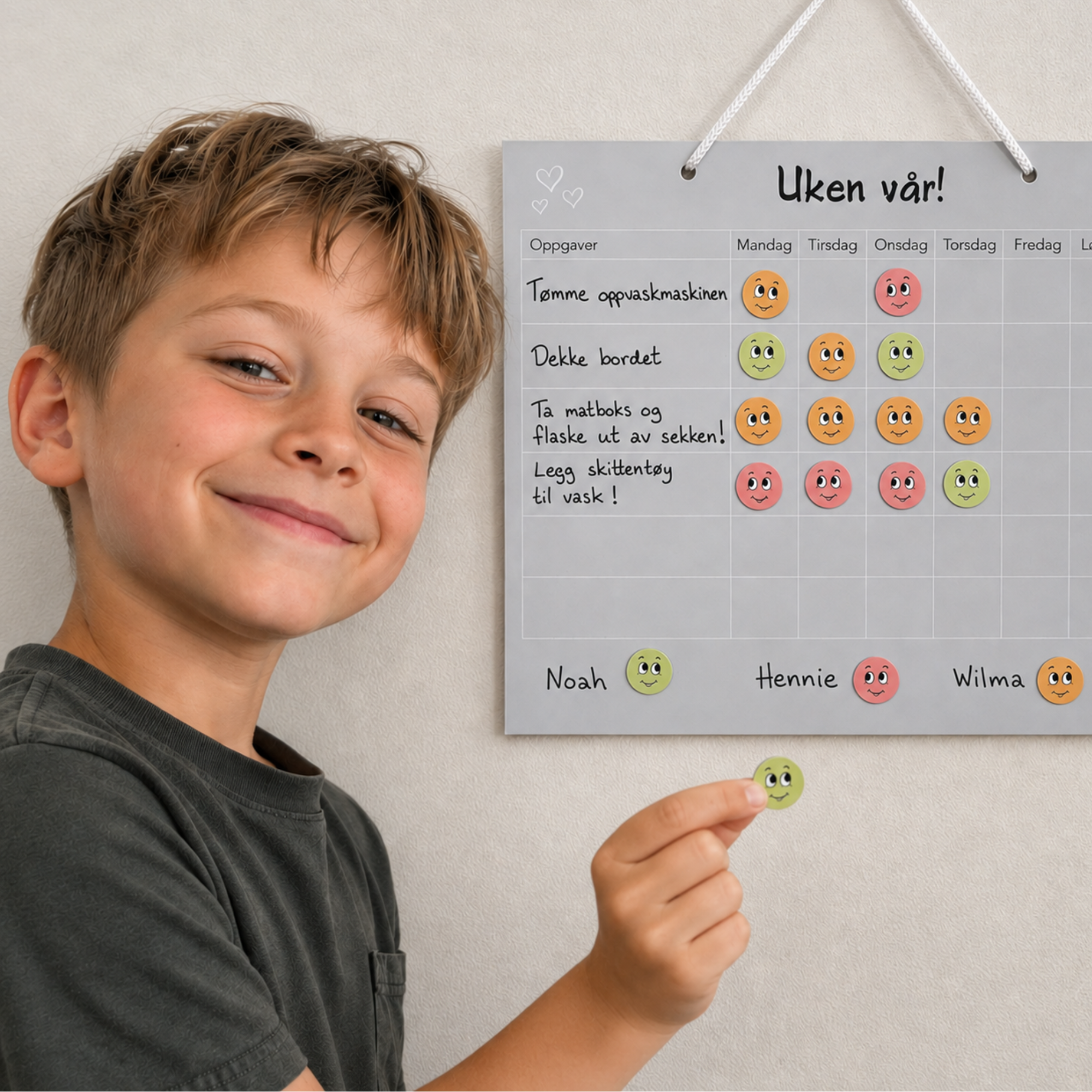 Uken vår - Oppgavekalender for hele familien