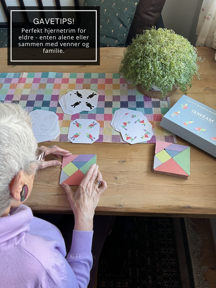 Tangram - morsom hjernetrim for hele familien