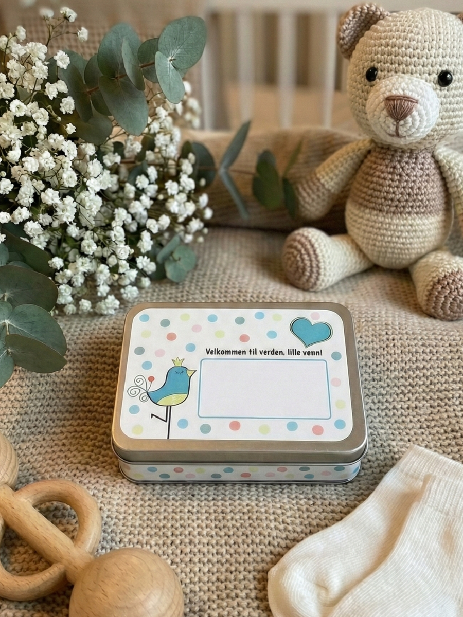 Velkommen til verden - Minneboks