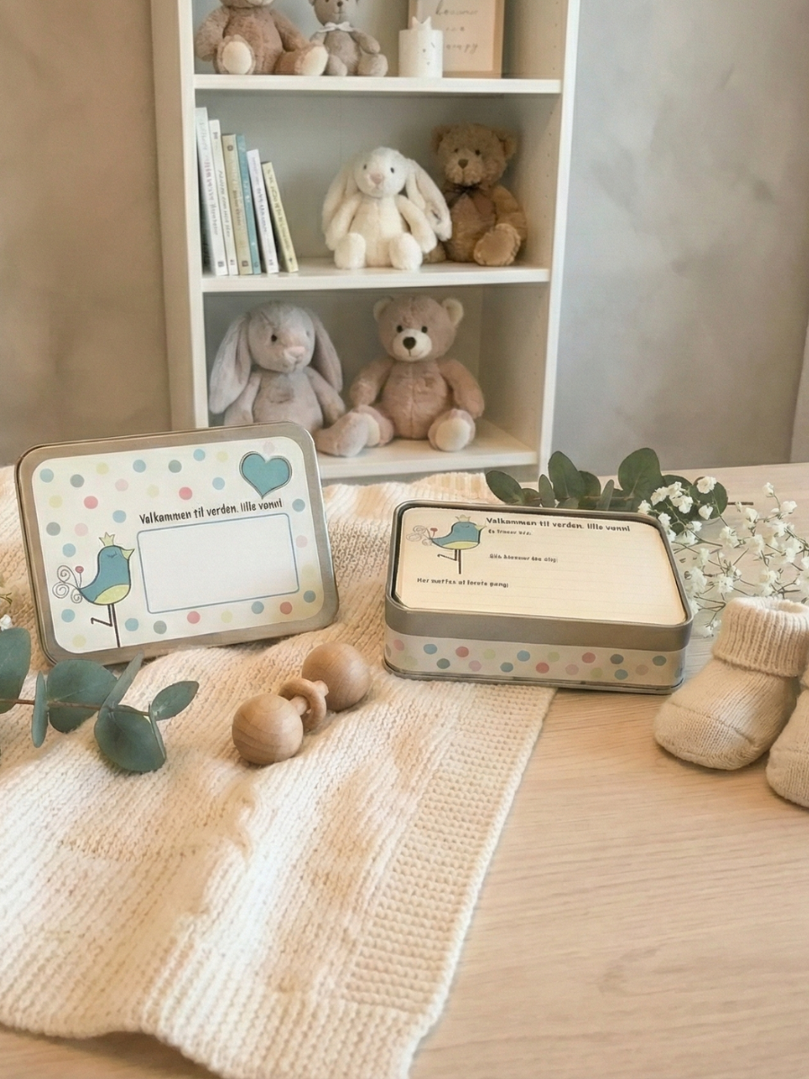 Velkommen til verden - Minneboks