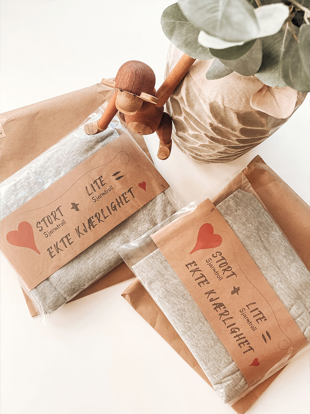 Matchende T-skjorter - Big trouble, little trouble