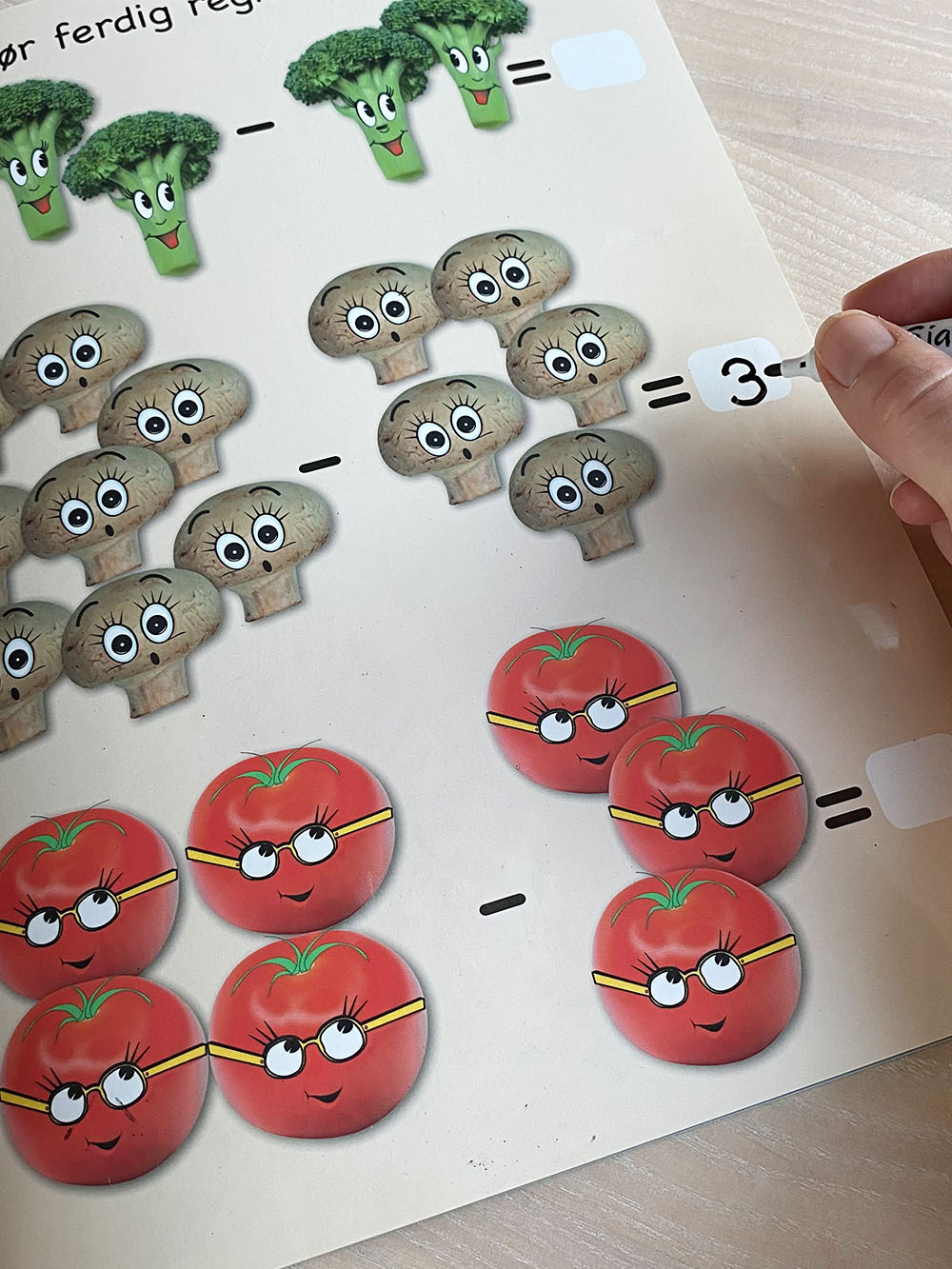 Gøy med tall - Bokpakke med pluss og minus