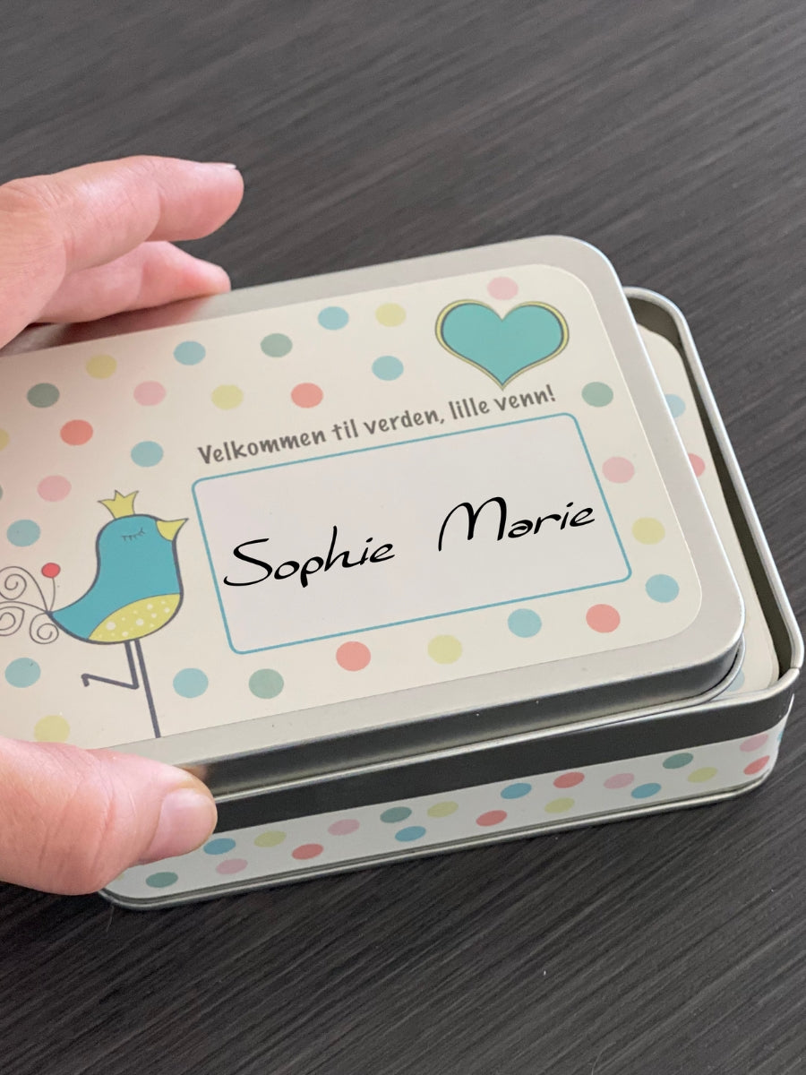 Velkommen til verden - Minneboks