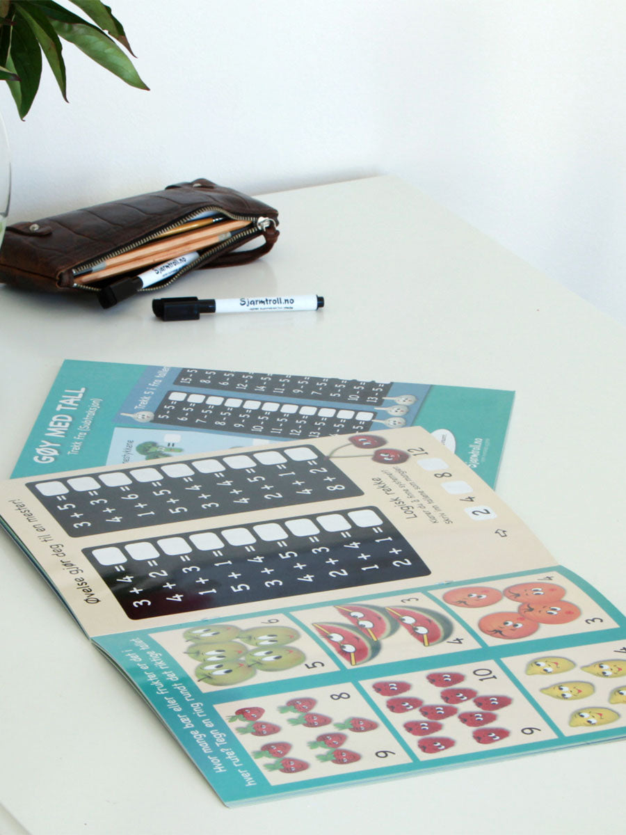 Gøy med tall - Bokpakke med pluss og minus