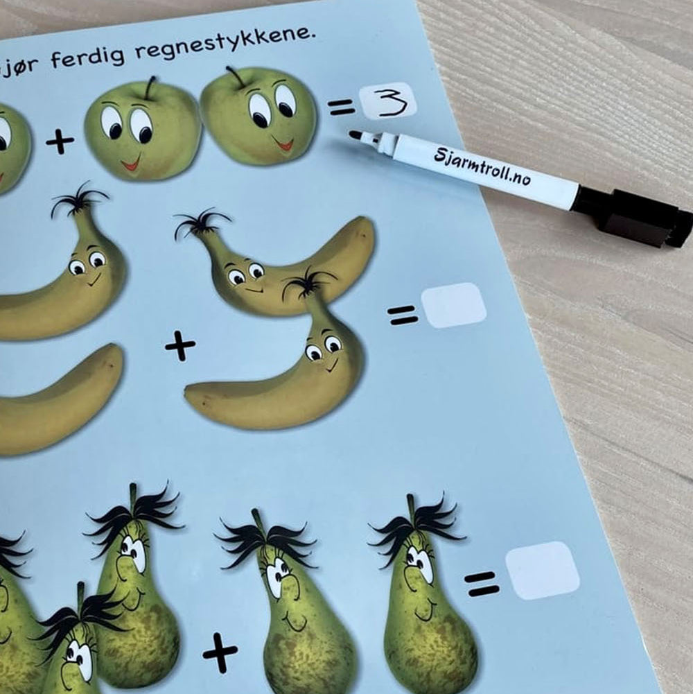 Gøy med tall - Bokpakke med pluss og minus