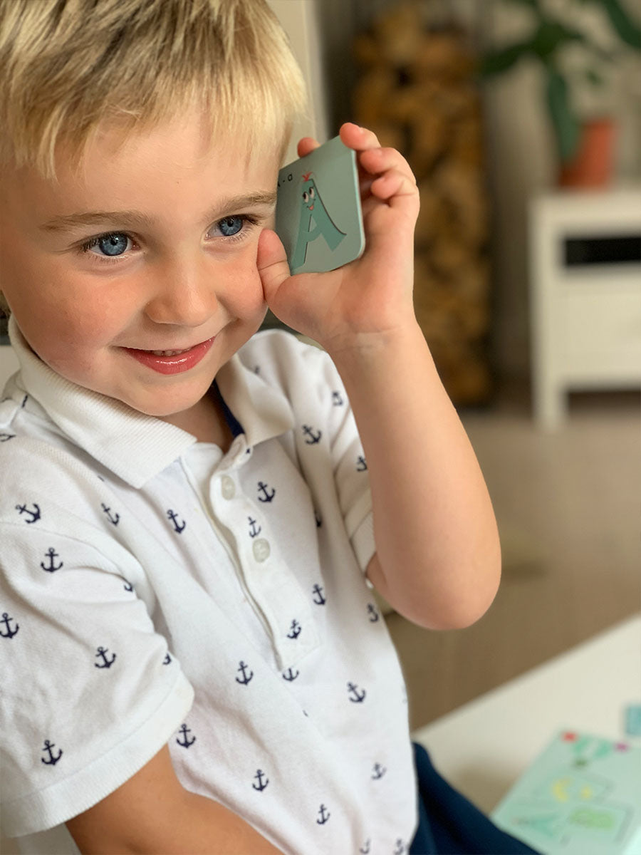 ABC memo - Memory spill med bokstaver