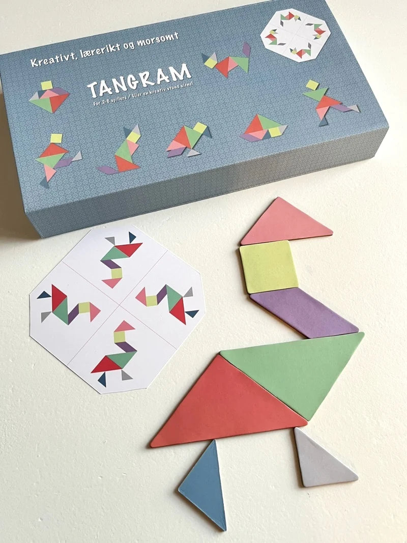 Tangram - morsom hjernetrim for hele familien