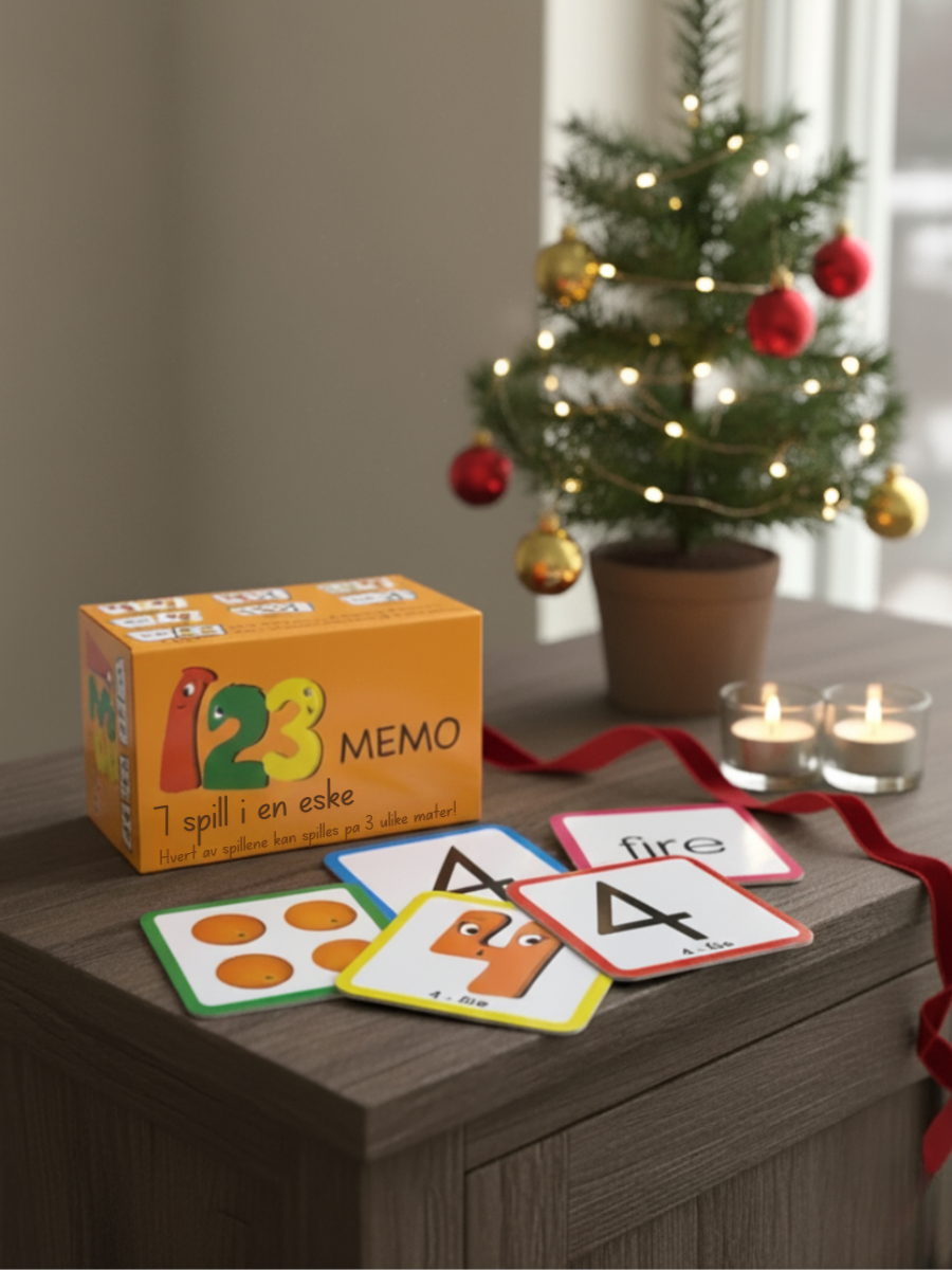 123 Memo - Memory spill med tall