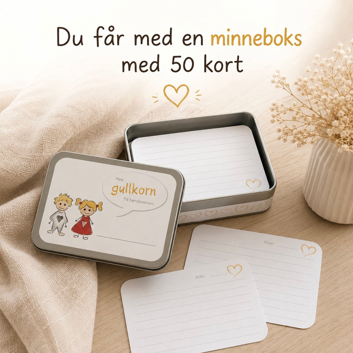 Mine gullkorn - Minneboks for barnets morsomste utsagn