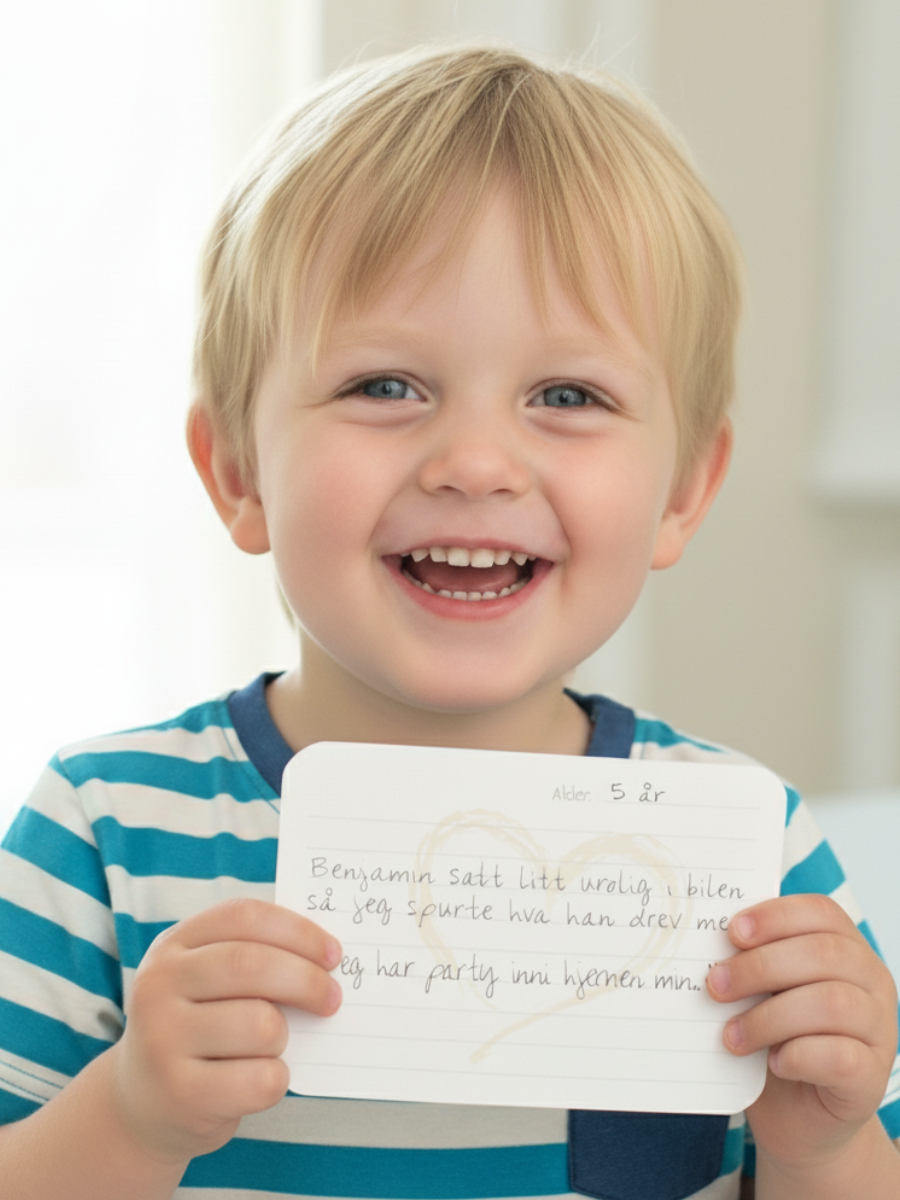 Mine gullkorn - Minneboks for barnets morsomme utsagn