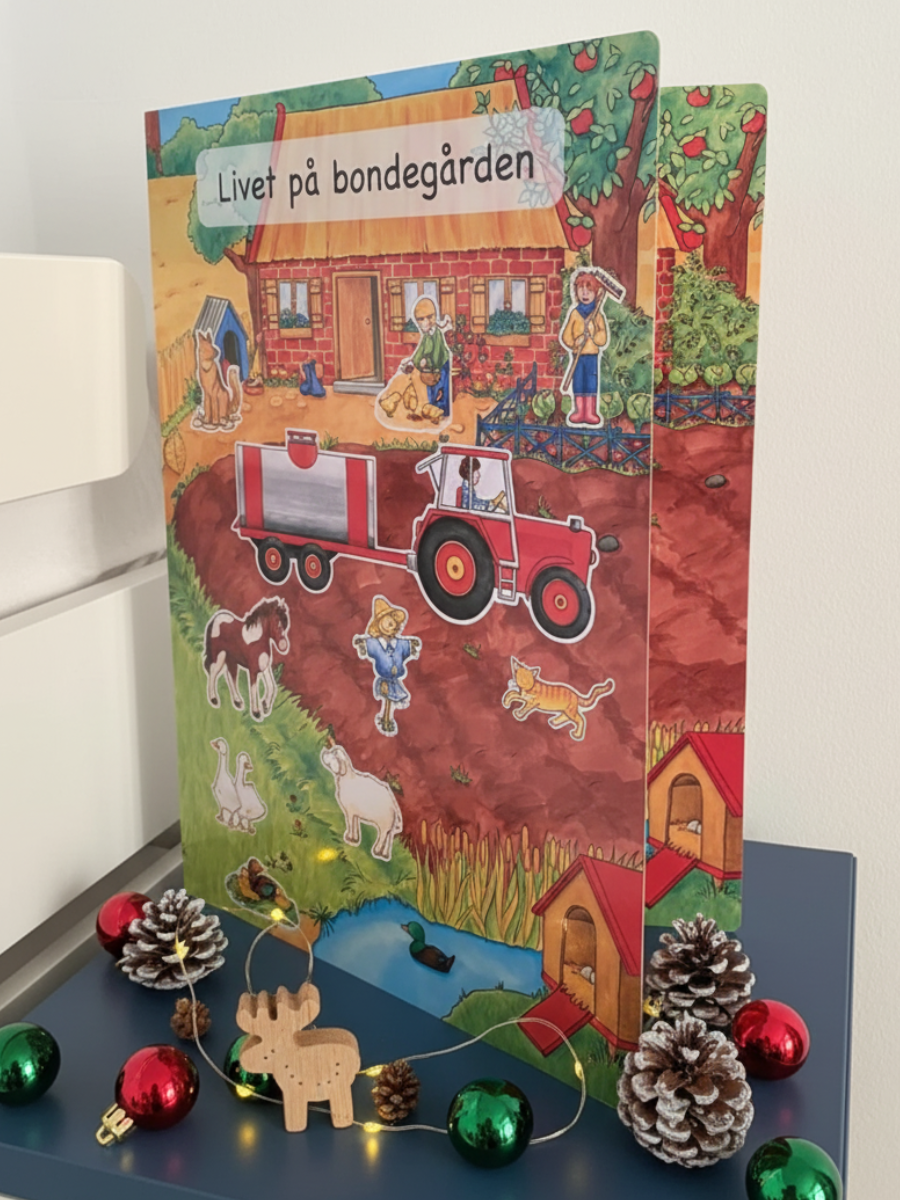 Livet på bondegården - Lek hjemme eller i bilen