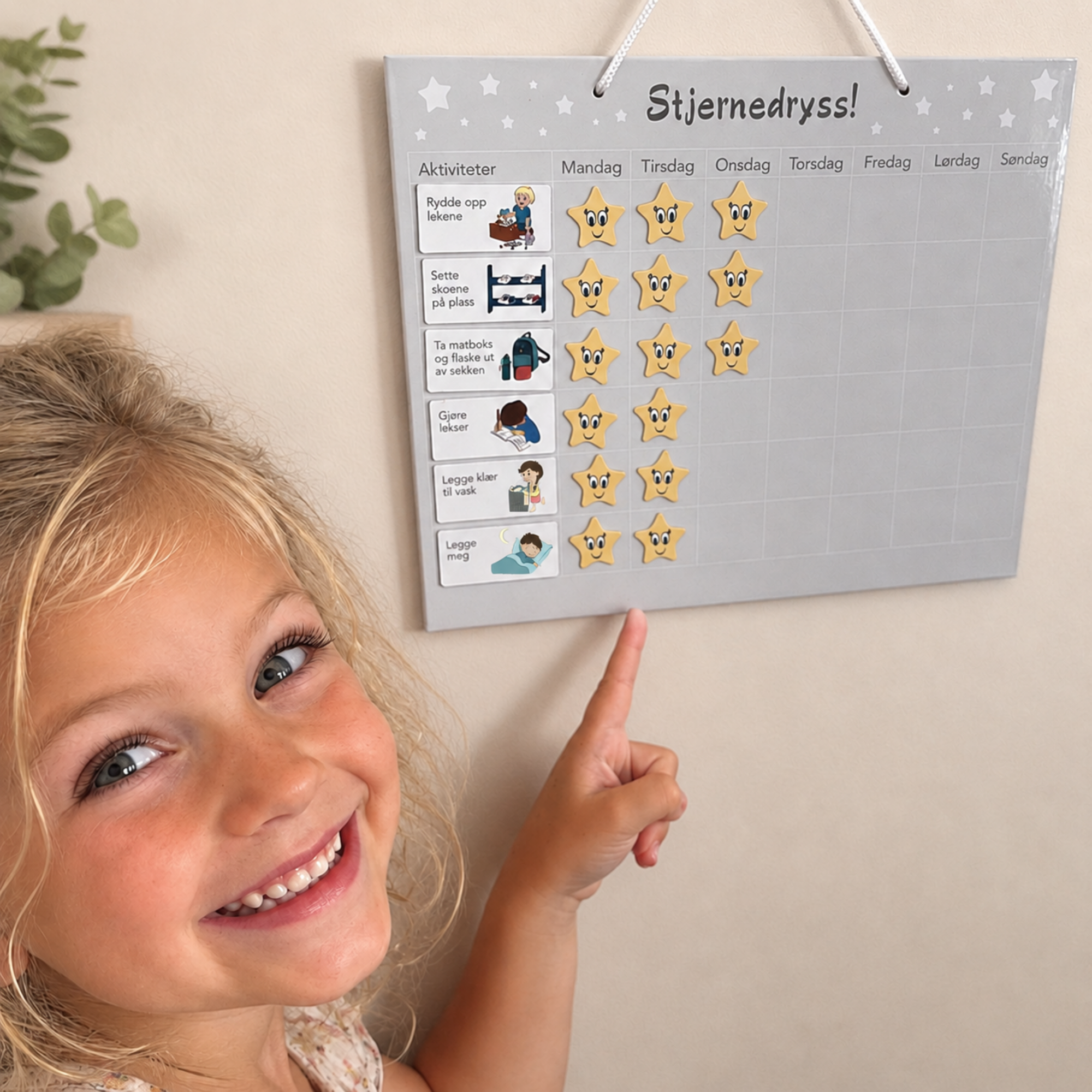 Stjernedryss - Motivasjonskalender