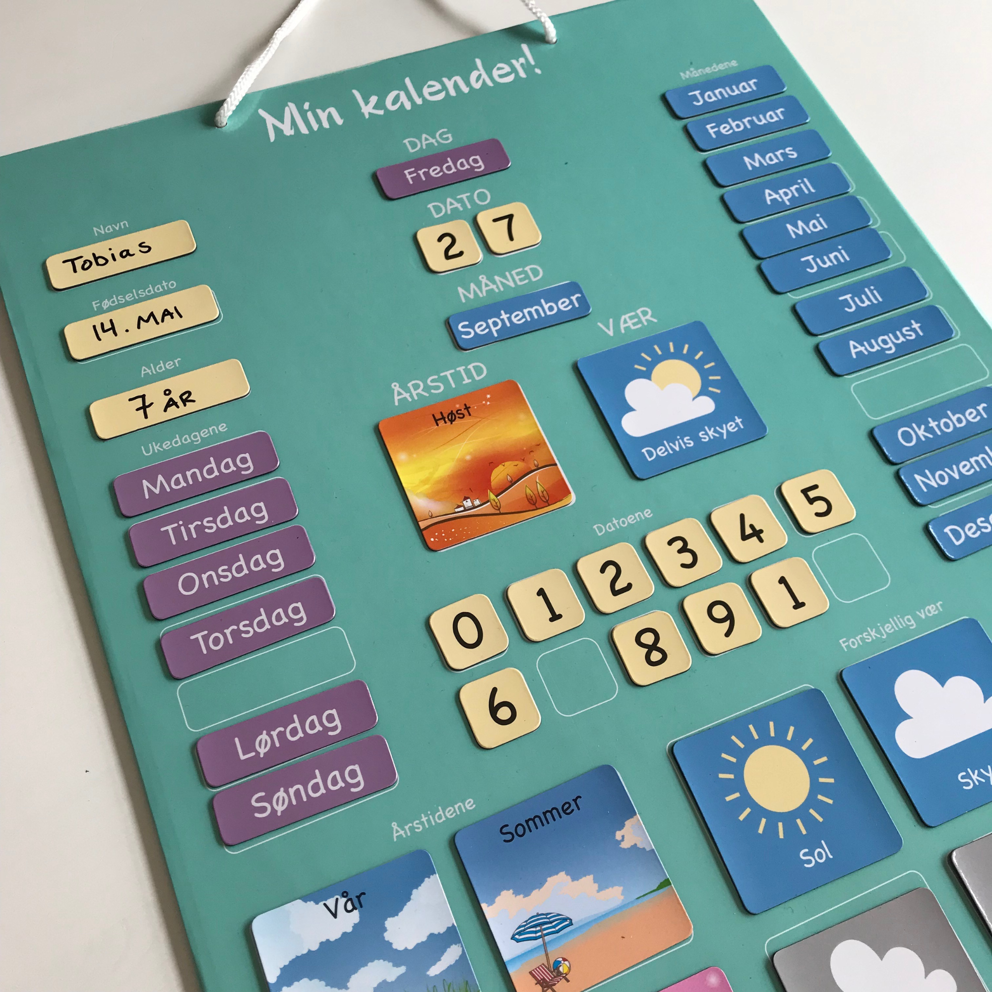 Barnas veggkalender