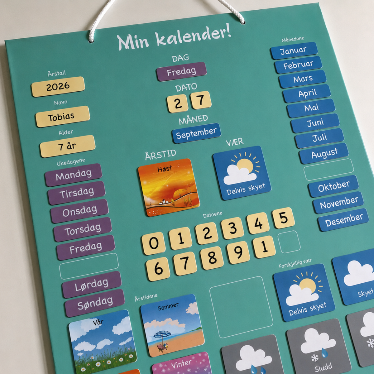 Barnas veggkalender