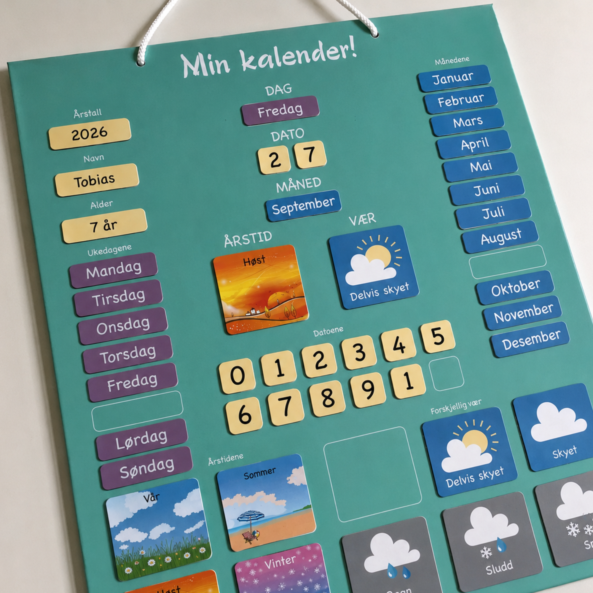 Barnas veggkalender