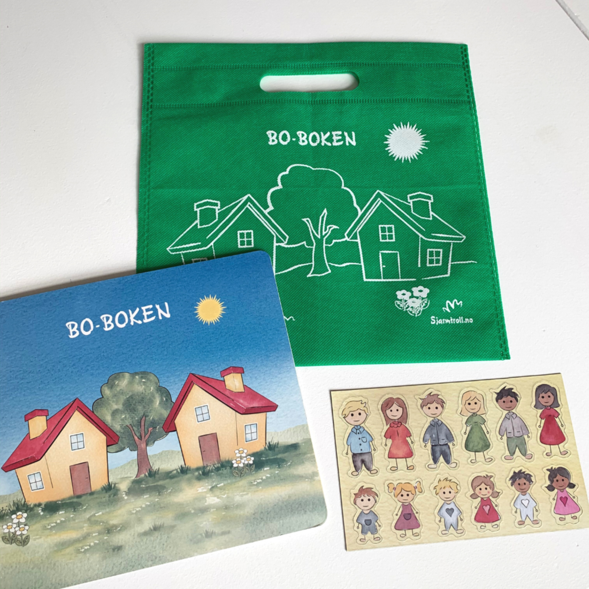 Bo-boken - Ukesoversikt for barn med to hjem