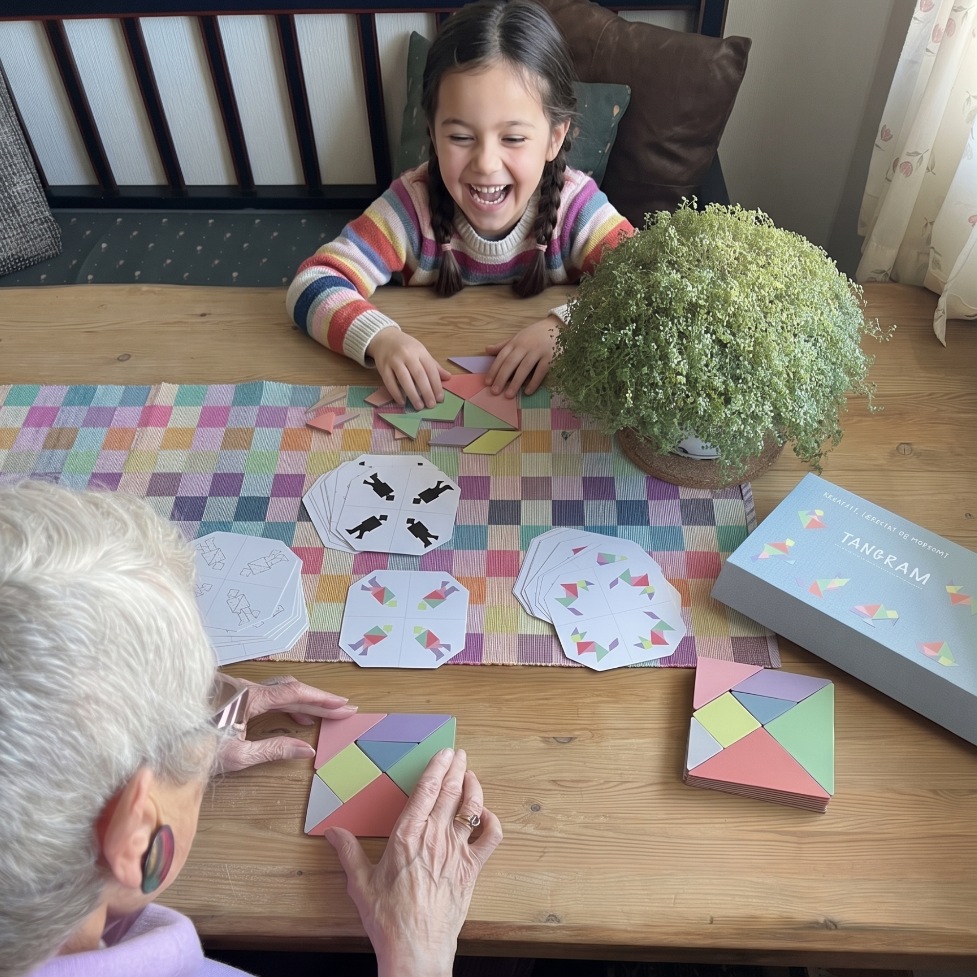 Tangram - morsom hjernetrim for hele familien