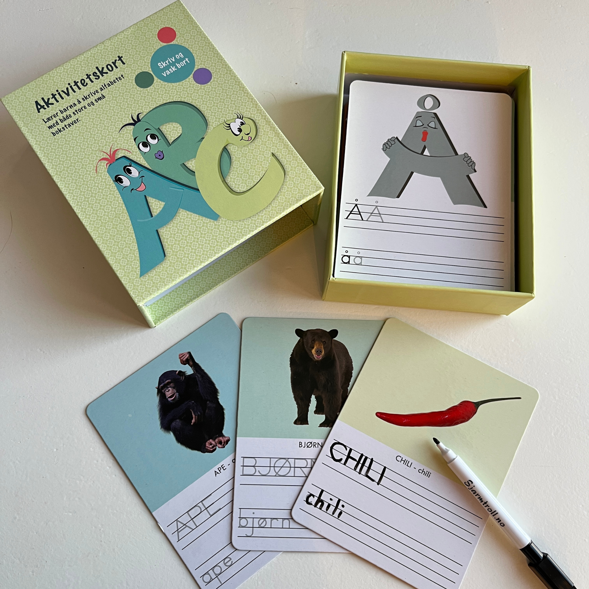 Aktivitetskort ABC