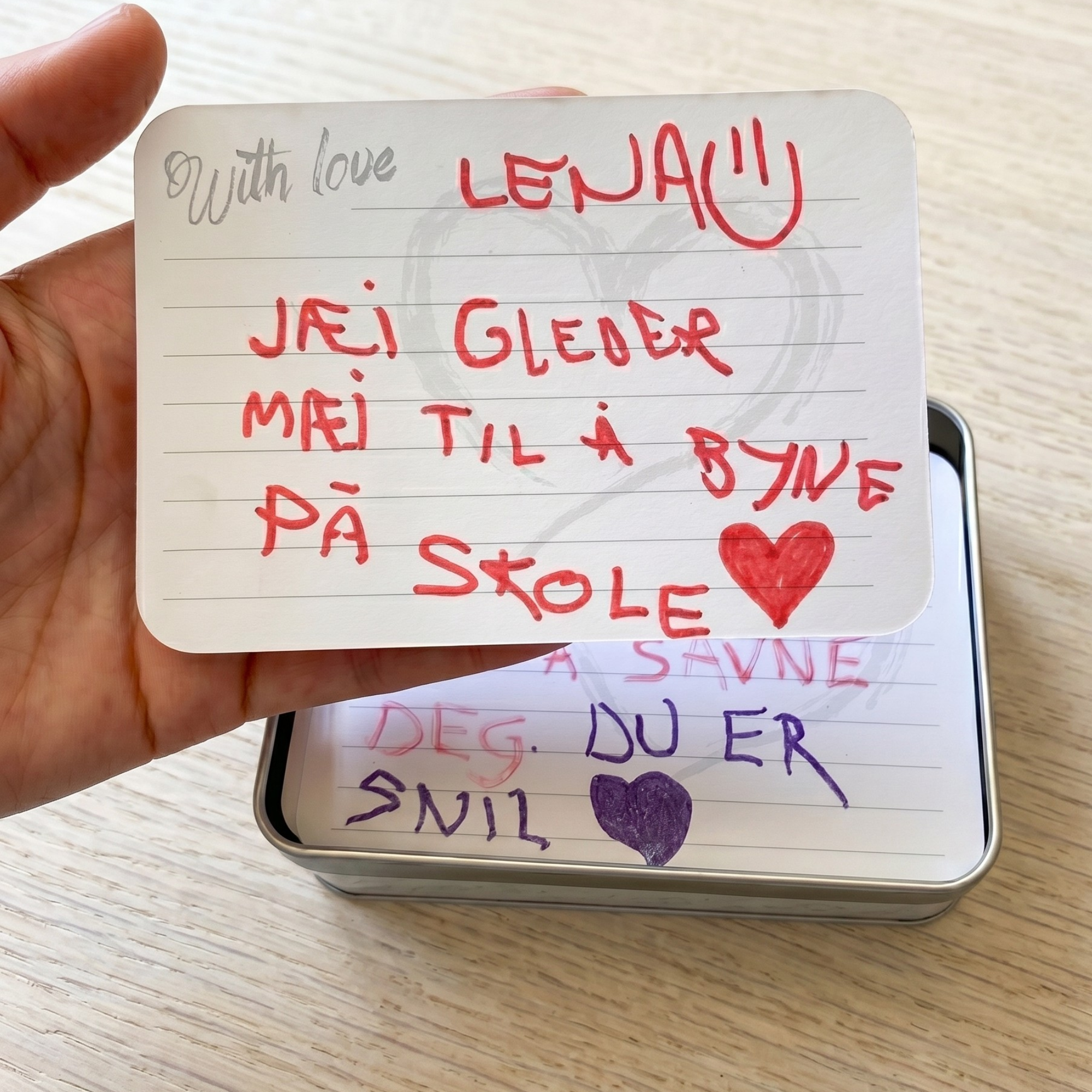 With love - Kort til spesielle anledninger
