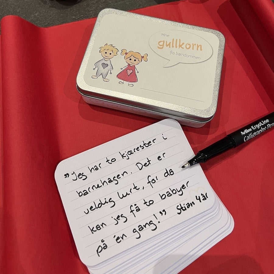 Mine gullkorn - Minneboks for barnets morsomste utsagn