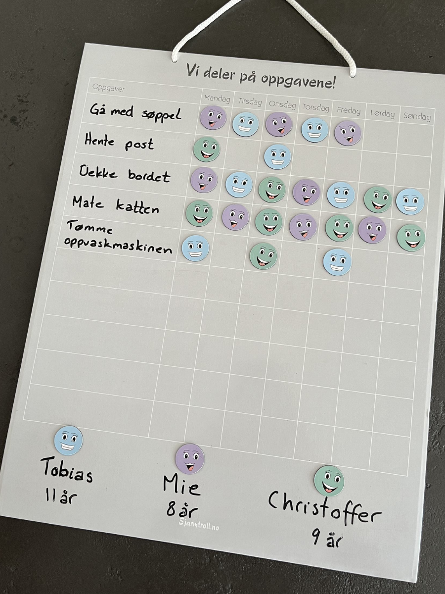 Familiens oppgavekalender